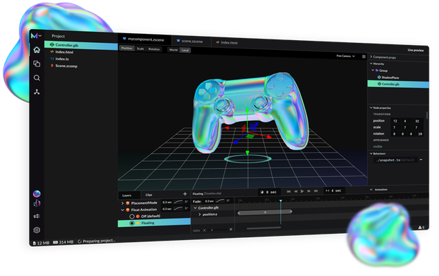 Build WebXR experiences with Mattercraft
