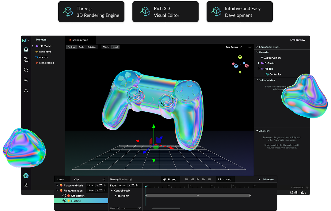 Finally, great 3D tooling for the web