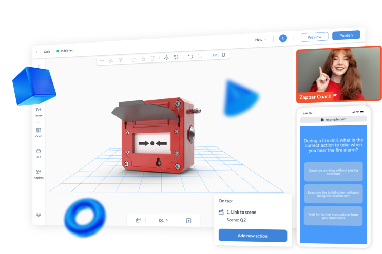 Learning and Development Augmented Reality Training